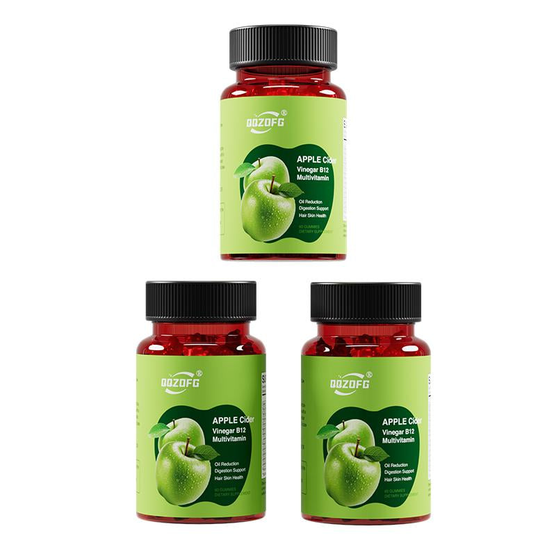 Apple Cider Vinegar Gummies Formulated to Support Normaenergy Levels & Gut Health-Supports Digestion,Detox &Cleansing Vitamin Supplement