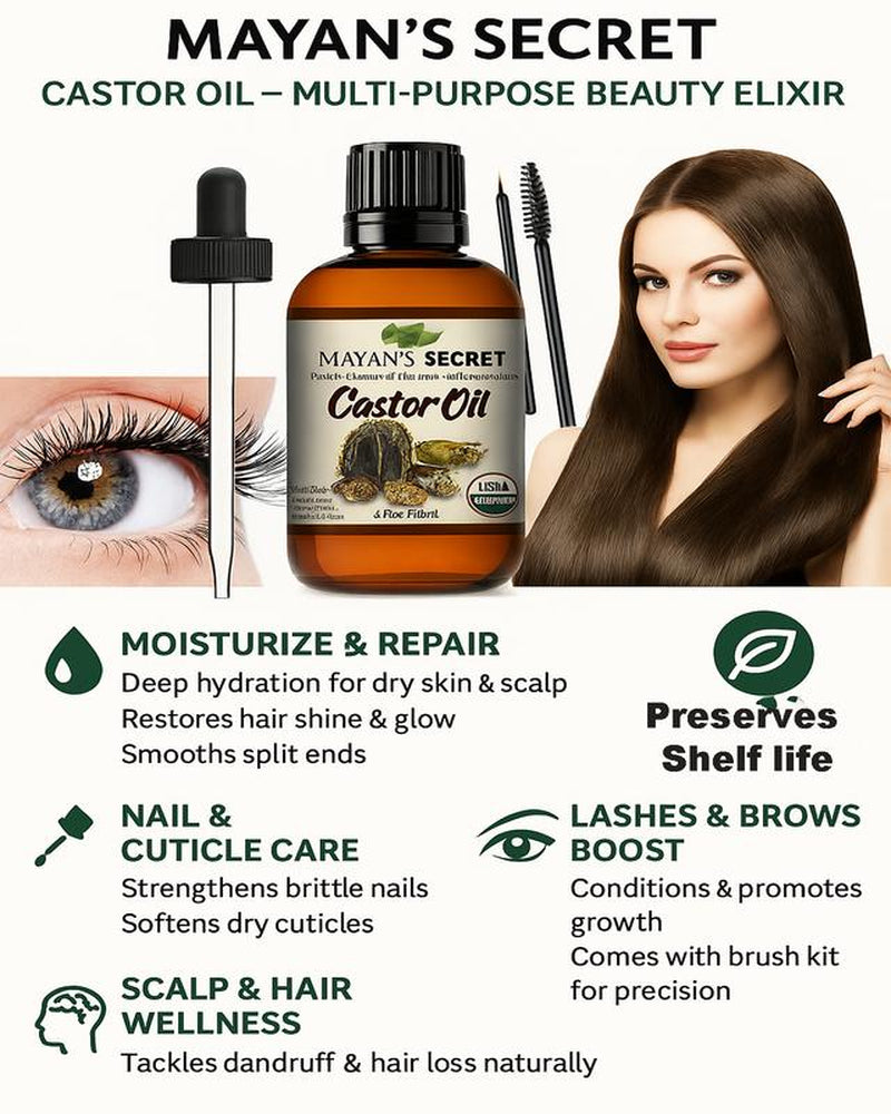 Mayan'S Secret Organic Castor Oil