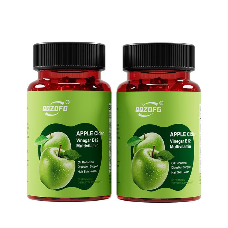 Apple Cider Vinegar Gummies Formulated to Support Normaenergy Levels & Gut Health-Supports Digestion,Detox &Cleansing Vitamin Supplement