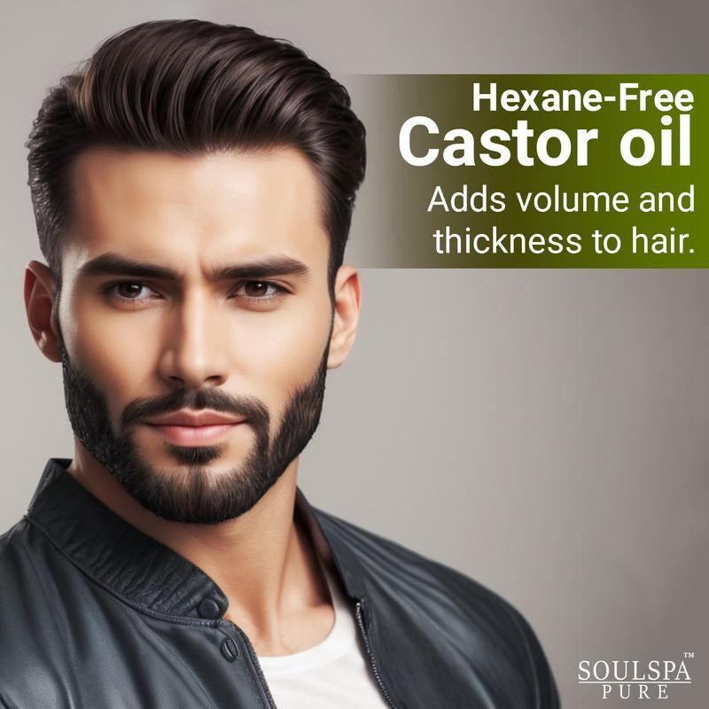 Organic Castor Oil - Glass Bottle