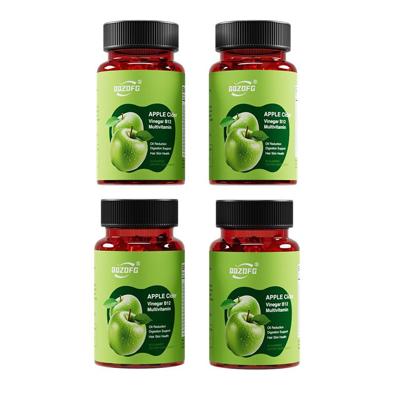 Apple Cider Vinegar Gummies Formulated to Support Normaenergy Levels & Gut Health-Supports Digestion,Detox &Cleansing Vitamin Supplement