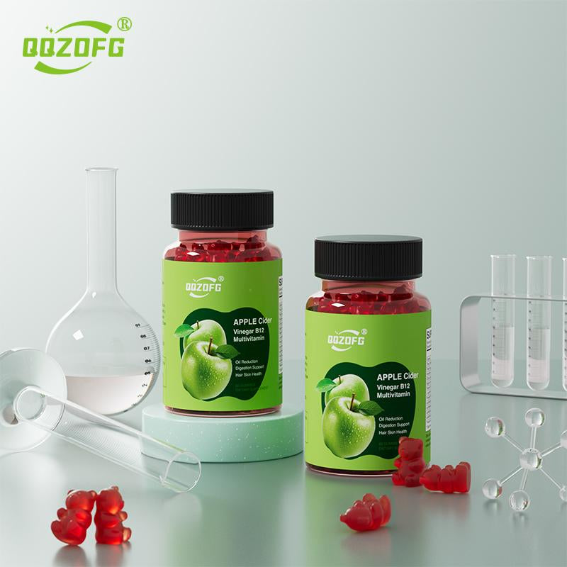 Apple Cider Vinegar Gummies Formulated to Support Normaenergy Levels & Gut Health-Supports Digestion,Detox &Cleansing Vitamin Supplement