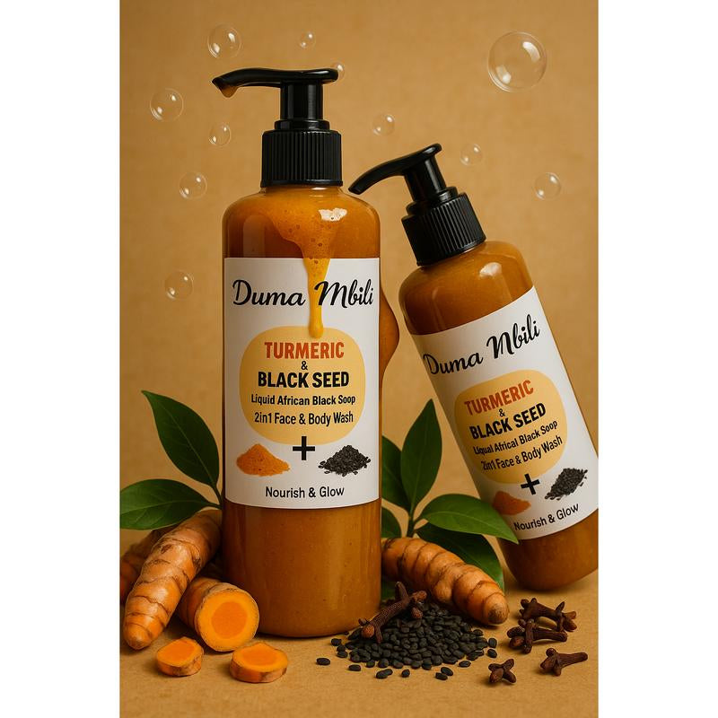 Turmeric & Black Seed African Black Soap