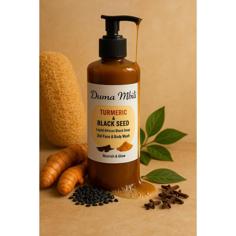 Turmeric & Black Seed African Black Soap