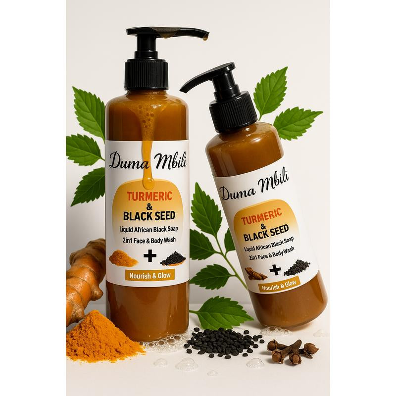 Turmeric & Black Seed African Black Soap