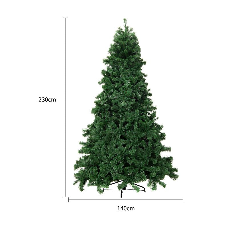 Christmas Tree PVC Artificial Snow Christmas, Tree Mall Window Decoration, Tree Cedar Christmas Tree Christmas Decoration Supplies Metal Light