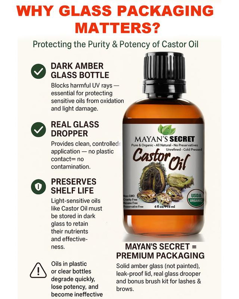 Mayan'S Secret Organic Castor Oil