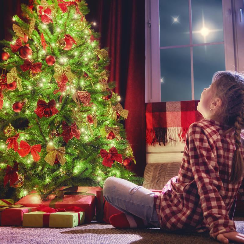 Christmas String Lights for Tree, 400 Leds Christmas Tree Lights with Memory Function & 8 Modes, 8.2FT X 16 Lines Fairy Lights with Timing Function for Christmas Tree Decorations