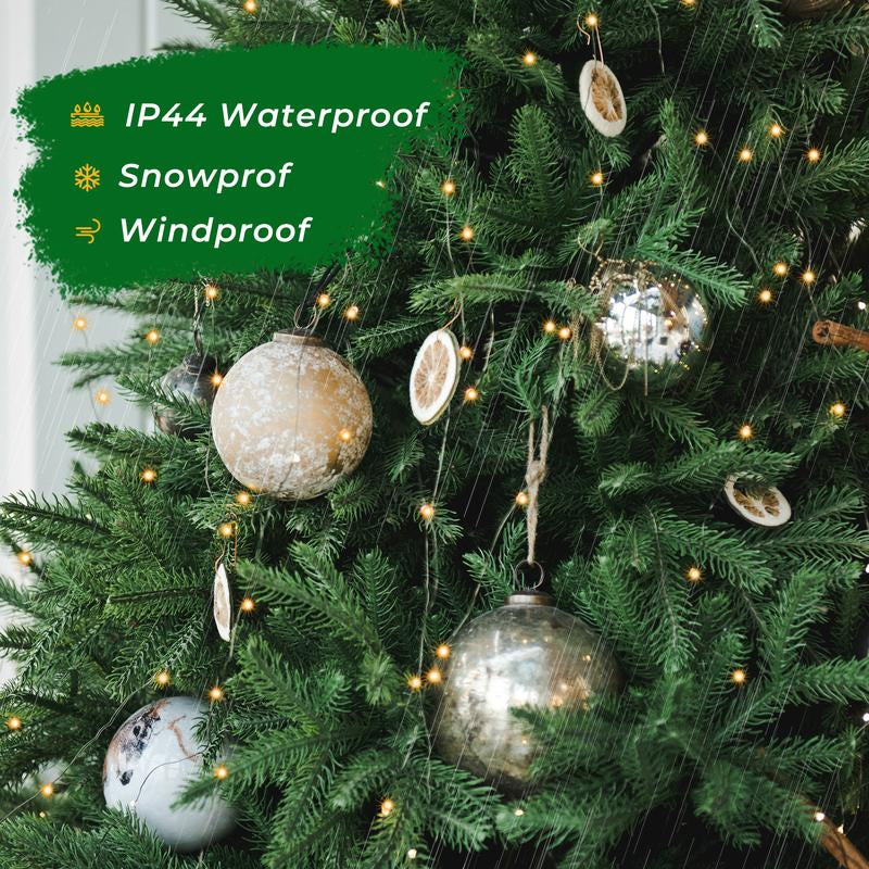 Christmas String Lights for Tree, 400 Leds Christmas Tree Lights with Memory Function & 8 Modes, 8.2FT X 16 Lines Fairy Lights with Timing Function for Christmas Tree Decorations