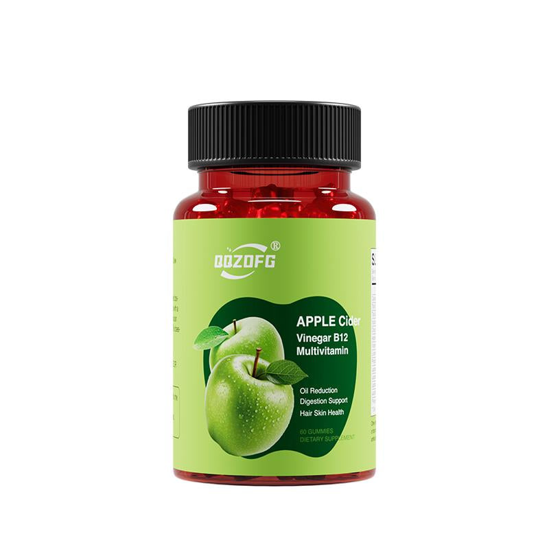 Apple Cider Vinegar Gummies Formulated to Support Normaenergy Levels & Gut Health-Supports Digestion,Detox &Cleansing Vitamin Supplement
